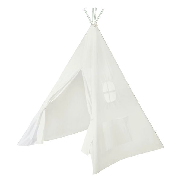 roba Spielzelt Tipi Kinderspielzelt aus Stoff inkl. Tasche Beige günstig online kaufen