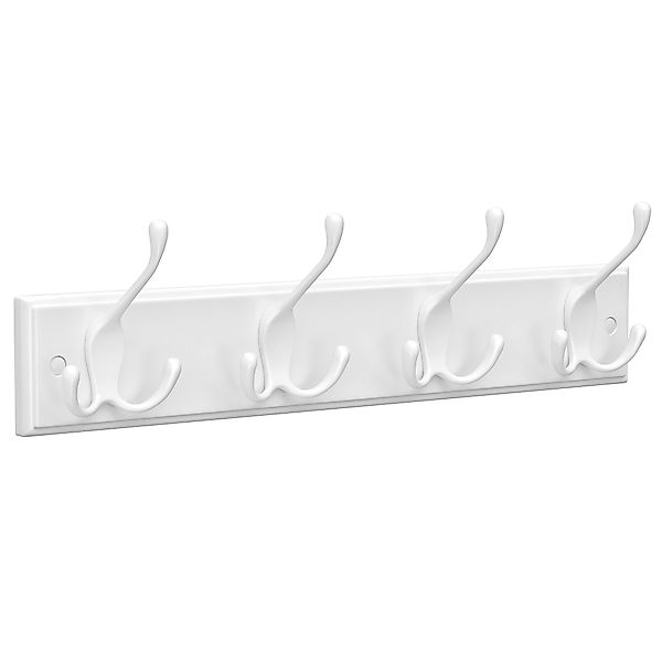 SONGMICS Wandgarderobe Garderobenhaken, 4 Dreifach-Kleiderhaken, 40 günstig online kaufen