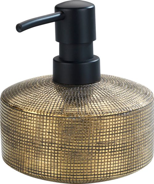 WENKO Seifenspender Rivara, (1-tlg), Gold, handbemalt, günstig online kaufen