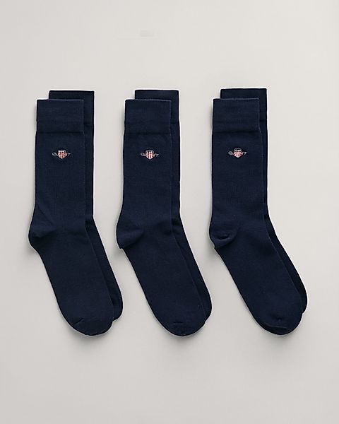 Gant Freizeitsocken SHIELD SOCKS 3-PACK (Packung, günstig online kaufen