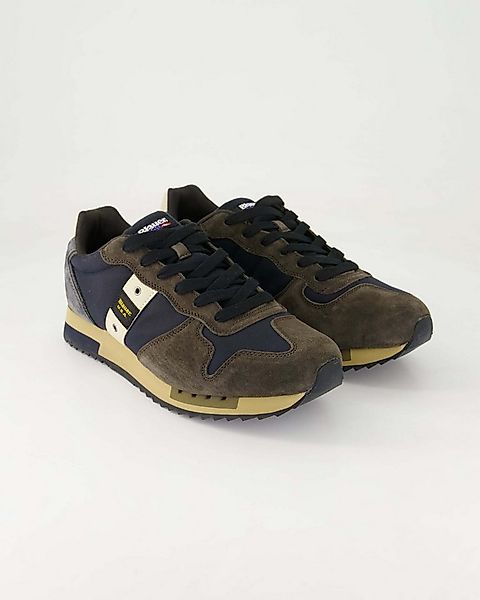 Blauer Queens01 Schnürschuh Obermaterial: Leder günstig online kaufen