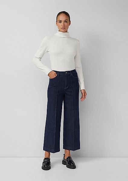 s.Oliver Weite Jeans Jeans-Hose SURI Culotte-Jeans Suri / Regular Fit / Hig günstig online kaufen