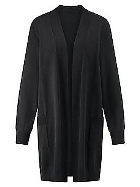 Long-Strickjacke Emilia Lay schwarz günstig online kaufen