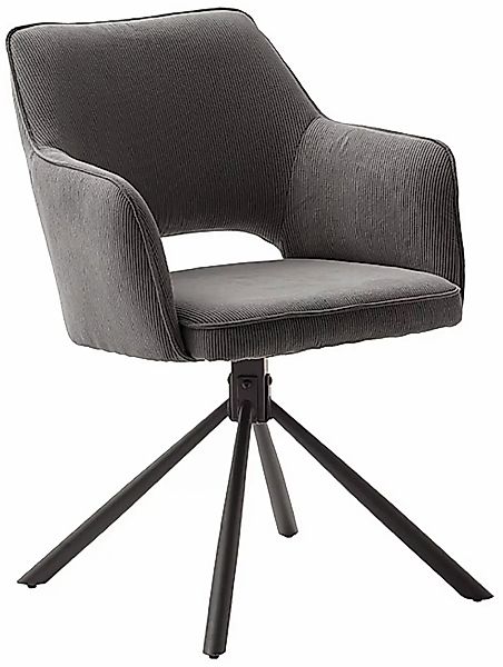 MCA furniture Esszimmerstuhl "LUZON", Cord, (2er-Set), drehbar 180, Belastb günstig online kaufen