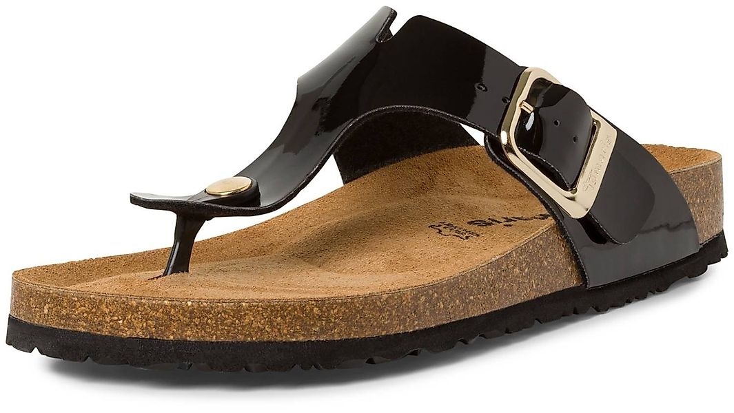 Tamaris Tamaris 27522/42 Black Patent Zehentrenner günstig online kaufen