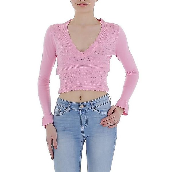 Ital-Design Strickpullover Damen Elegant (80182486) Lagenlook Stretch Stric günstig online kaufen