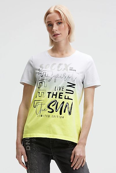 SOCCX Rundhalsshirt, aus Baumwolle günstig online kaufen