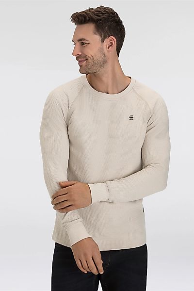 G-STAR Sweater Jirgi mit Label-Detail auf günstig online kaufen