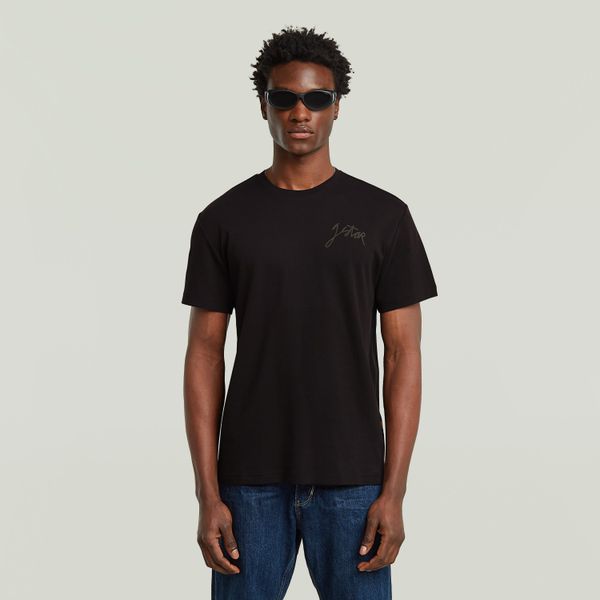 G-STAR T-Shirt Script mit Rundhals, aus günstig online kaufen