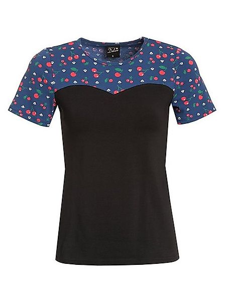 Pussy Deluxe T-Shirt Cat Paws & Cherries günstig online kaufen