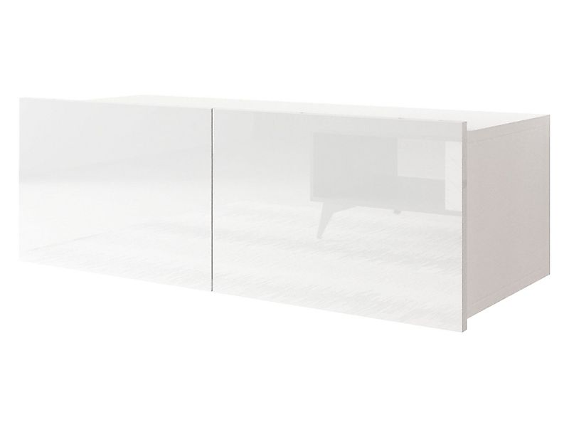 MIRJAN24 TV-Schrank Calabrini 100 03 (mit 2 Türen) ohne Griffe, silberne Be günstig online kaufen