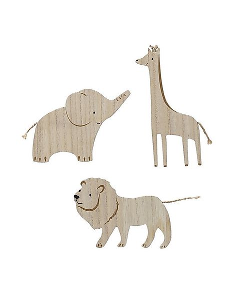 vertbaudet Traumfänger 3er-Set Kinderzimmer Wanddekoration DSCHUNGELTIERE, günstig online kaufen