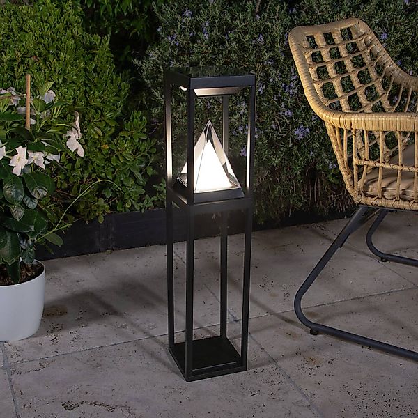 OSRAM SMART+ LED-Solar-Wegeleuchte ALPS, schwarz Sensor IP44 günstig online kaufen