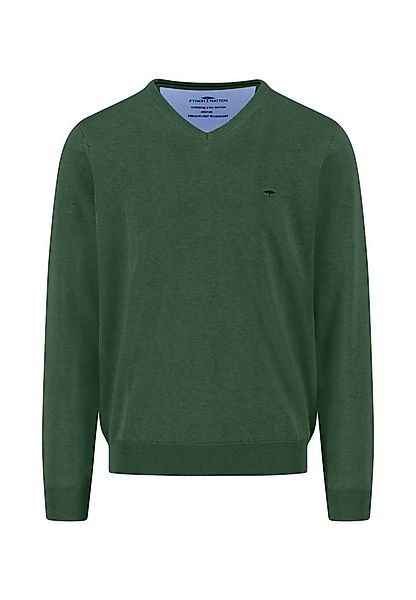 FYNCH-HATTON V-Ausschnitt-Pullover V-Neck, Superfine günstig online kaufen