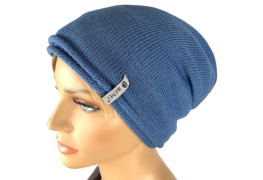 Taschen4life Beanie Damen Mütze AZ1378PC Longbeanie, Rund-strick ohne Bomme günstig online kaufen