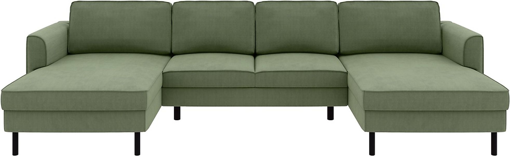 Home affaire Wohnlandschaft "Booster II, whlw. mit Schlaffunktion & Bettkas günstig online kaufen