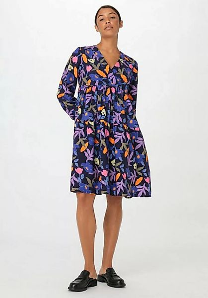 Hessnatur A-Linien-Kleid Popeline Mini Relaxed aus reiner Bio-Baumwolle (1- günstig online kaufen