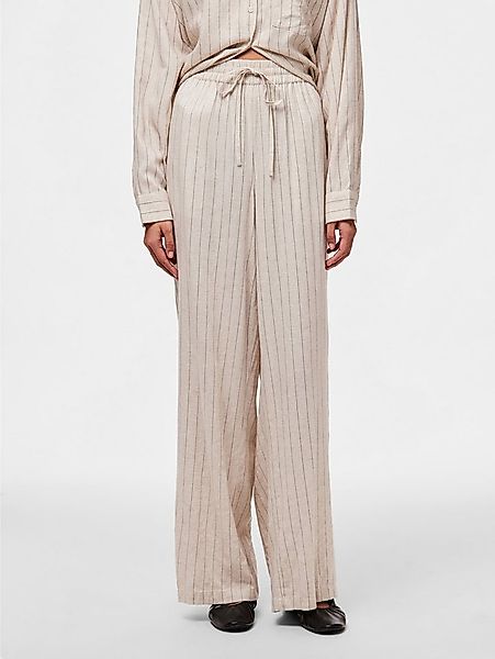 pieces Schlupfhose PCPIA HW WIDE PANTS WVN NOOS Sommerhose, mit Leinen günstig online kaufen