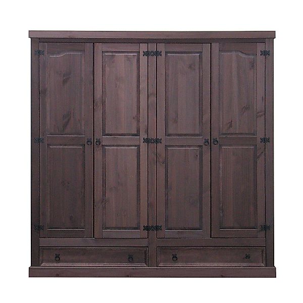 ebuy24 Kleiderschrank New Mexico kleiderschrank 4-trg. günstig online kaufen