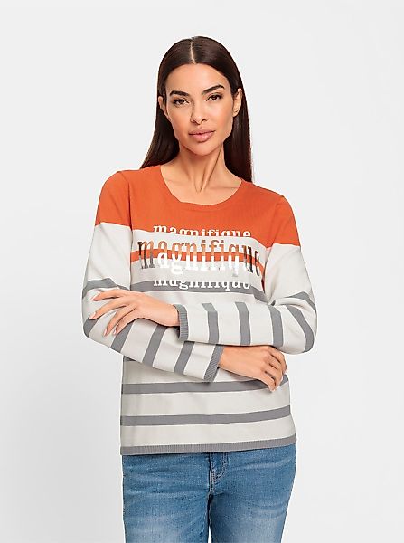heine Strickpullover Jacquardpullover günstig online kaufen