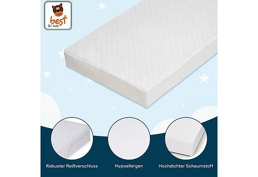 Kindermatratze Kindermatratze – Premium, Sicher, Atmungsaktiv & Allergikerf günstig online kaufen