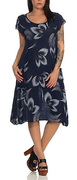 CLEO STYLE Sommerkleid Sommerkleid 49 Dunkelblau günstig online kaufen