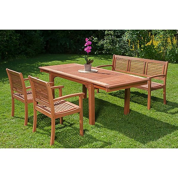 Gartenmöbelgruppe Cordoba 4-teilig günstig online kaufen
