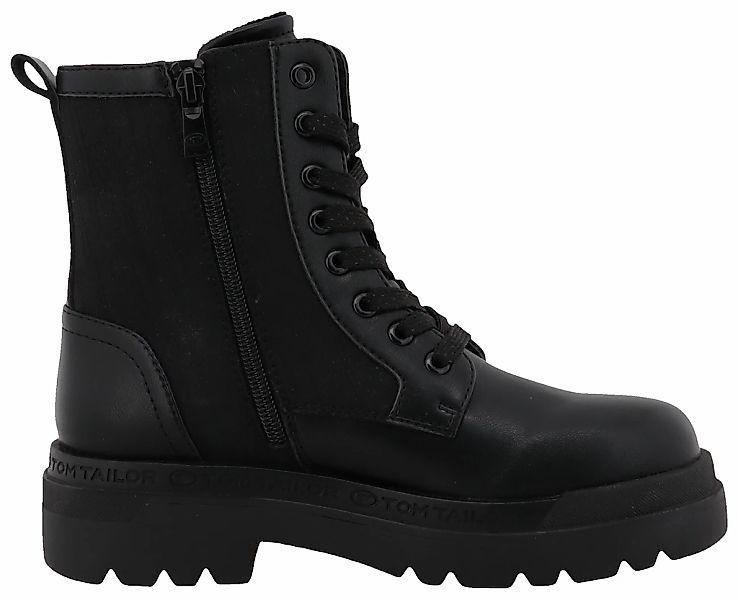 TOM TAILOR Schnürboots, Blockabsatz, Schnürstiefelette in günstig online kaufen