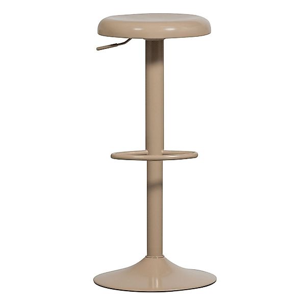 WOOOD Barhocker Isaac aus Metall, Sand günstig online kaufen