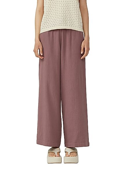 QS Stoffhose mit elastischem Bund und günstig online kaufen