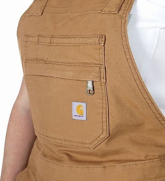 Carhartt Latzhose Relaxed Fit Canvas Shortall günstig online kaufen