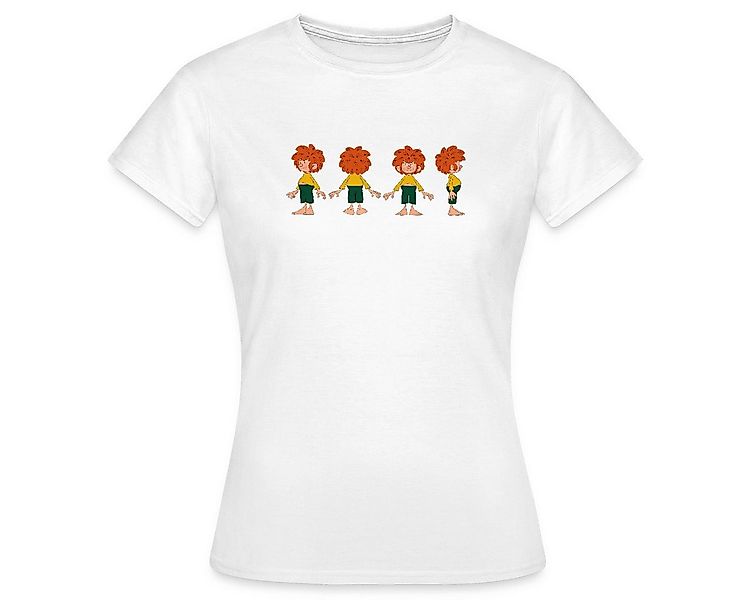Spreadshirt T-Shirt Pumuckl Aus Verschiedenen Blickwinkeln Frauen T-Shirt ( günstig online kaufen