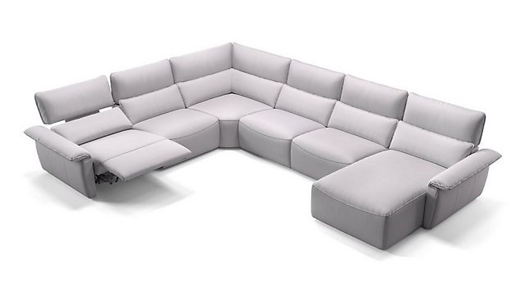 Sofanella Wohnlandschaft Leder MERIDA, Wohnlandschaft, Ecksofa, Sofalandsch günstig online kaufen