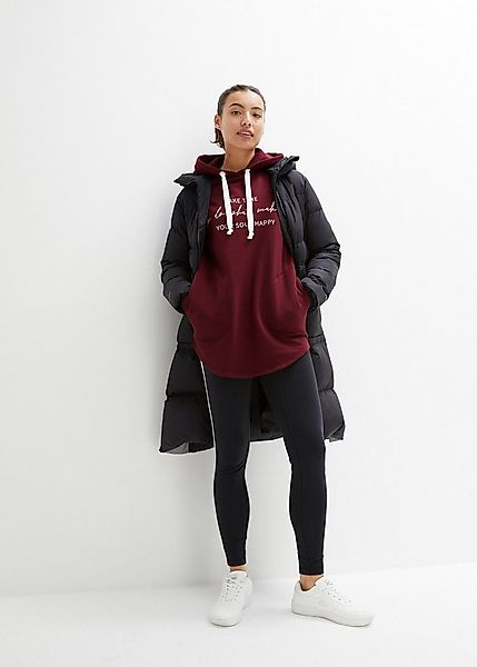 bonprix Jogginganzug, zweiteiliges Set, extra langes Sweatshirt, knöchelfre günstig online kaufen