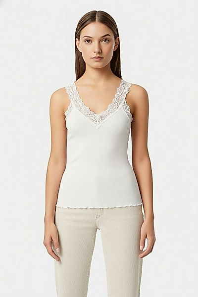 rosemunde Spitzentop Bernardine Organic Cotton Top Vintage-Spitzenbesatz am günstig online kaufen