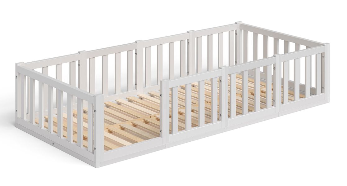 Bellabino Kinderbett Tapi (Bodenbett mit Rausfallschutz günstig online kaufen