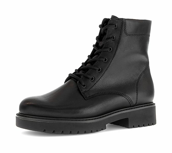 Gabor Schnürstiefelette "KOS", Blockabsatz, Schnürboots, mit Innenreißversc günstig online kaufen