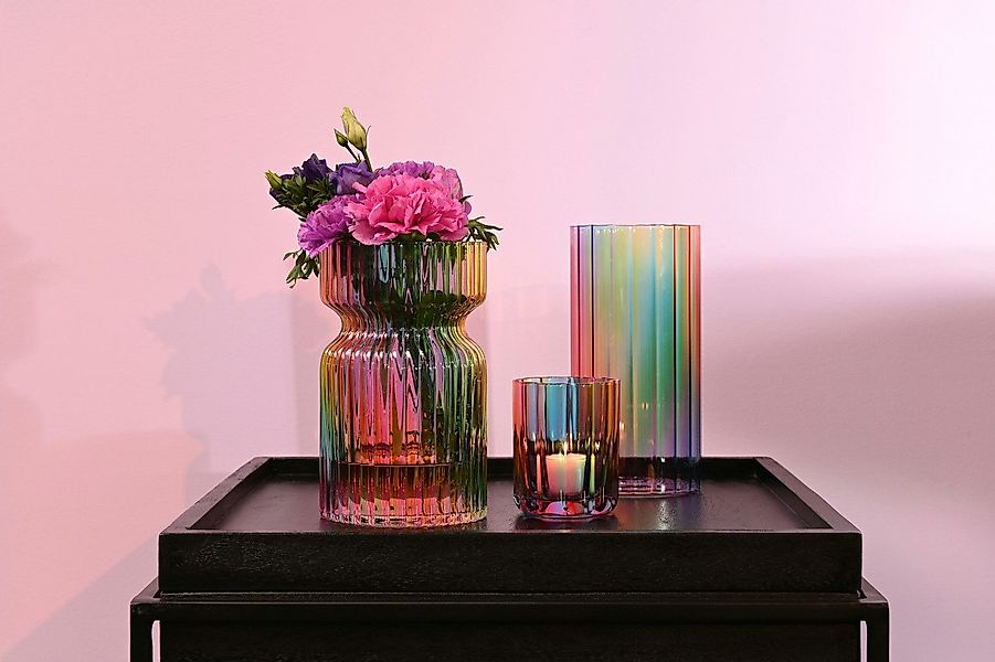 Giftcompany Windlicht Jacquard Windlicht Wave mehrfarbig günstig online kaufen