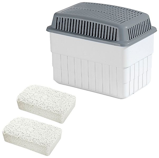 WENKO Luftentfeuchter "Feuchtigkeitskiller" für 80 m³ Räume 2 x 1 kg günstig online kaufen