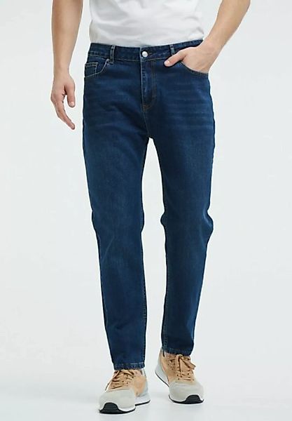 wem 7/8-Jeans Gustav Cropped Fit – Mittlere Bundhöhe: Knapp über dem Knöche günstig online kaufen