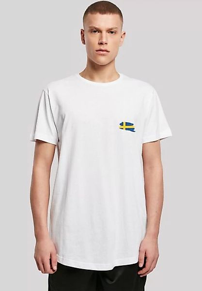 F4NT4STIC T-Shirt Sweden Schweden Flagge Print günstig online kaufen