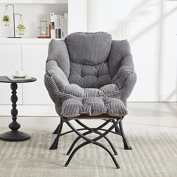 LVHOM Loungesessel Gemütliches Relaxsessel mit Hocker: günstig online kaufen