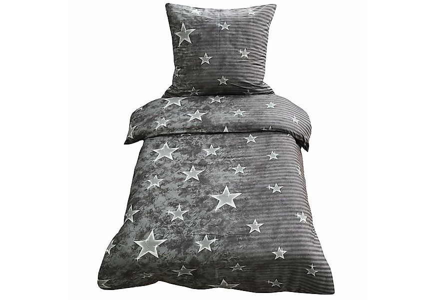 Leonado Vicenti Bettwäsche Mikrofaser Sterne 135x200 cm 155x200 cm 155x220 günstig online kaufen