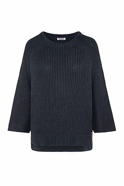 SOCCX Strickpullover SOCCX Pullover Stone Washed mit verkürzten Ärmeln (1-t günstig online kaufen