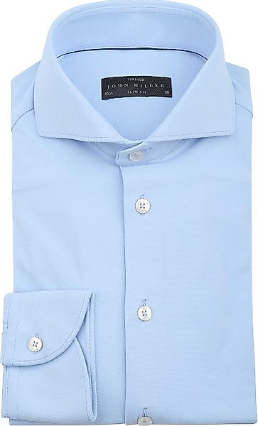 John Miller Hemd Hyperstretch Hellblau - Größe 43 günstig online kaufen