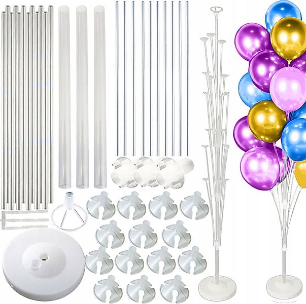 Festivalartikel Ständerprofil Ballonständer 160 cm XXL, Geburtstagsdeko, st günstig online kaufen