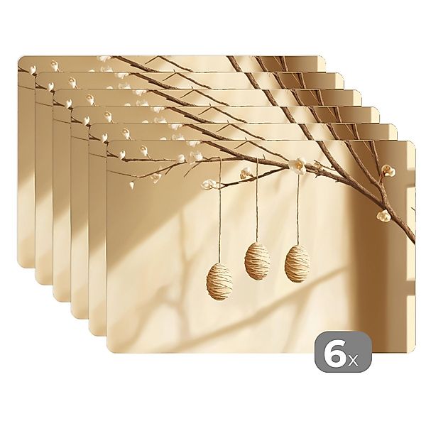 MuchoWow Platzset Beige - Osterkuchen - günstig online kaufen