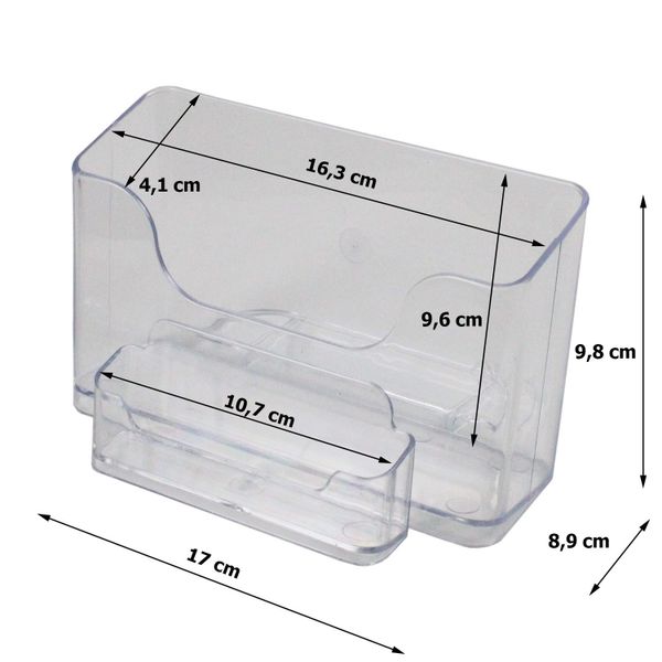 ogoPLUS Zeitungsständer DIN A6 Querformat Prospekthalter günstig online kaufen