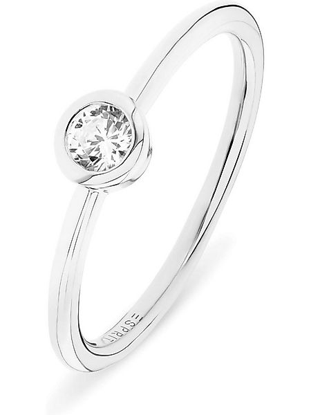 Esprit Silberring ESPRIT Damen-Damenring 925er Silber 1 Farbstein, Zirkonia günstig online kaufen