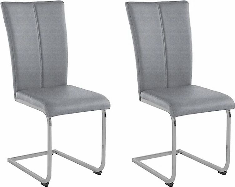 Home affaire Freischwinger »Alex«, (Set), 2 St., Struktur 2, Stuhl belastba günstig online kaufen